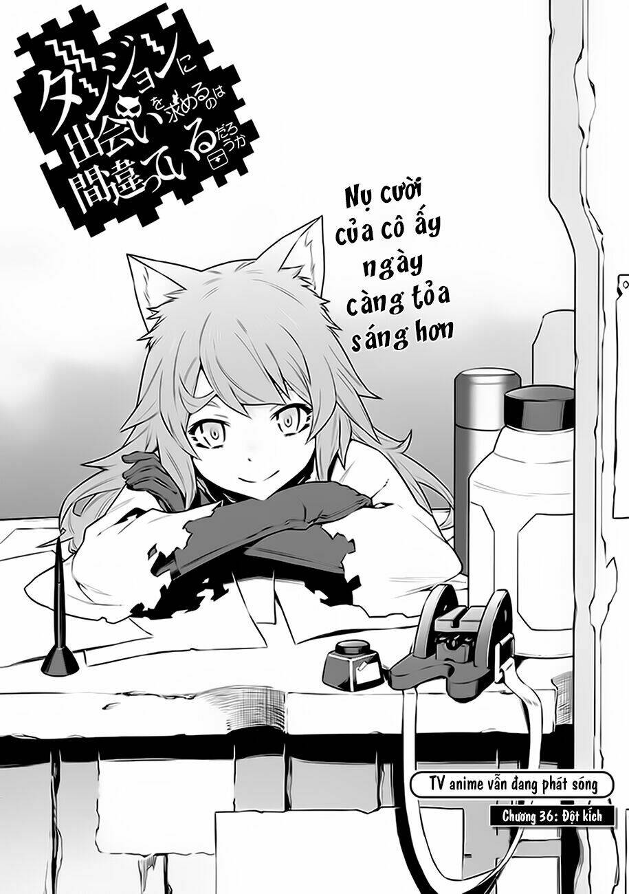 Dungeon Ni Deai O Motomeru No Wa Machigatte Iru Darou Ka: Chapter 36