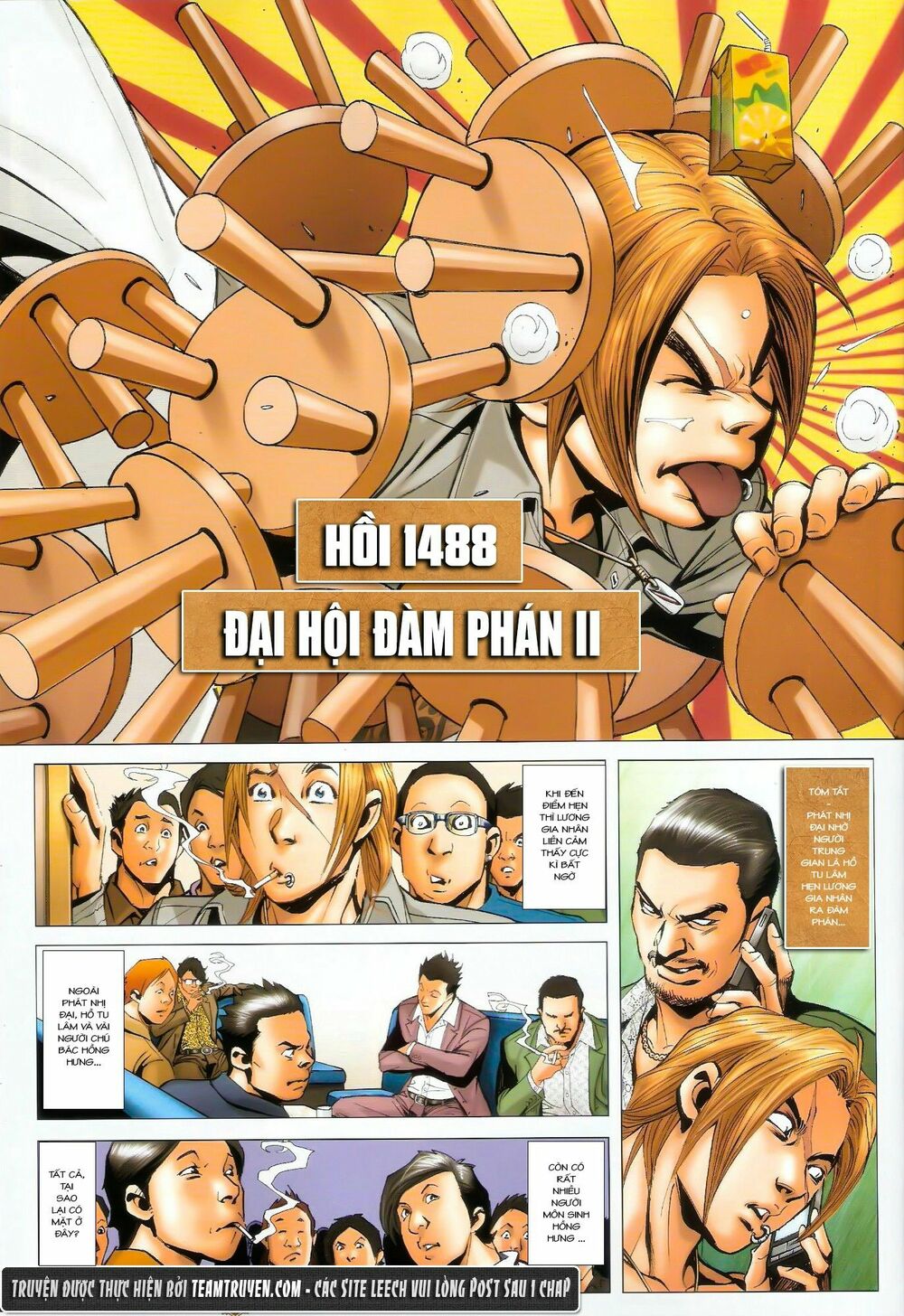 Người Trong Giang Hồ: Chapter 1488: Đại Hội Đàm Phán II