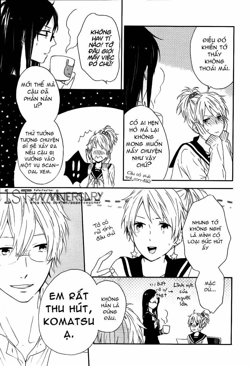 Shinbunbu no Komatsu-san: Chapter 4