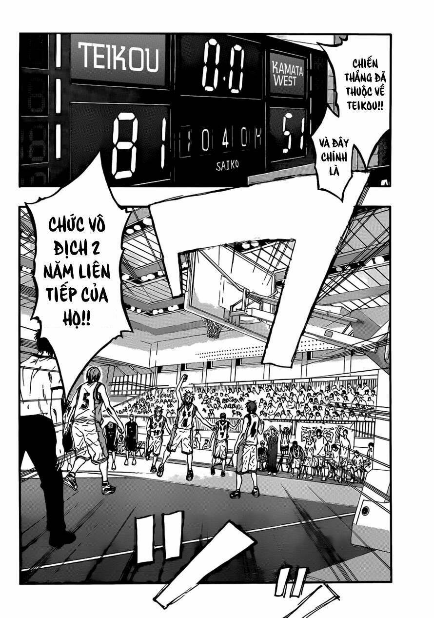 Vua Bóng Rổ Kuroko: Chapter 218