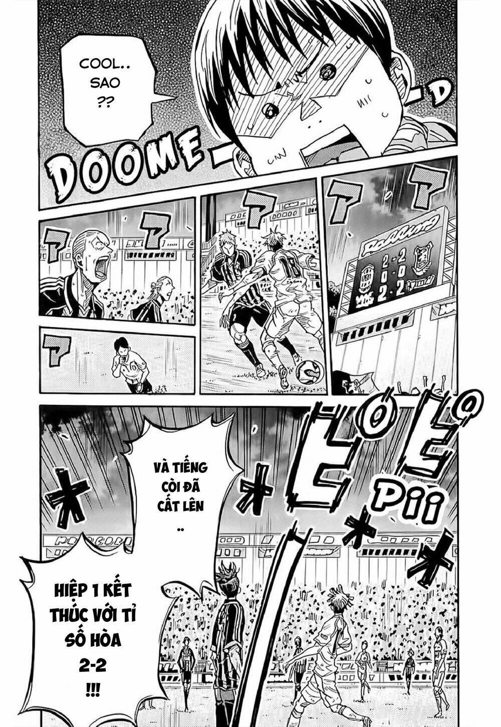 Giant Killing: Chapter 222