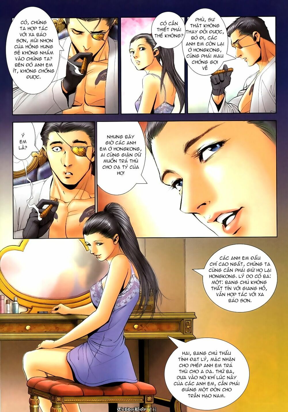 Người Trong Giang Hồ: Chapter 1026: Đại Phi kế vị
