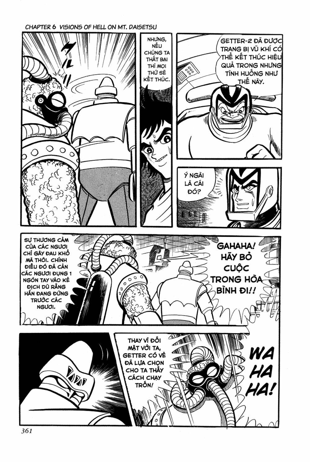 Getter Robo: Chapter 6
