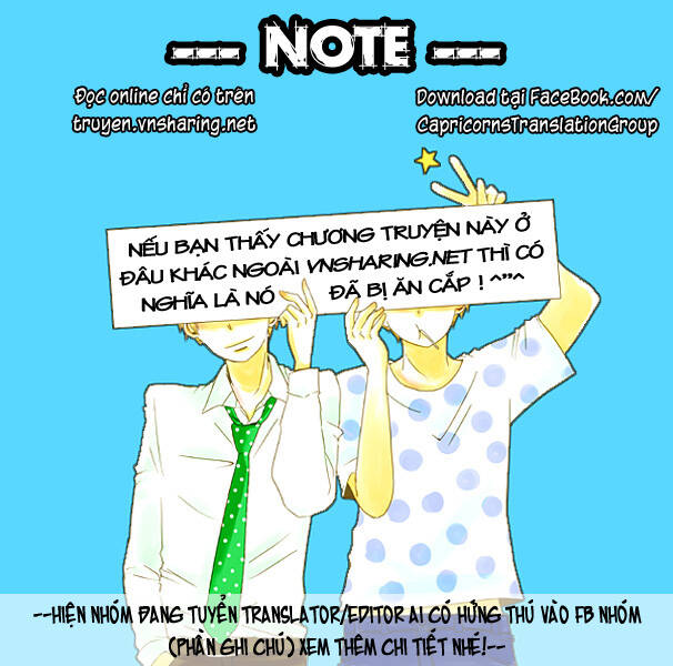 Cậu Là Người Dễ Thương Nhất Trên Thế Giới Này: Chapter 1