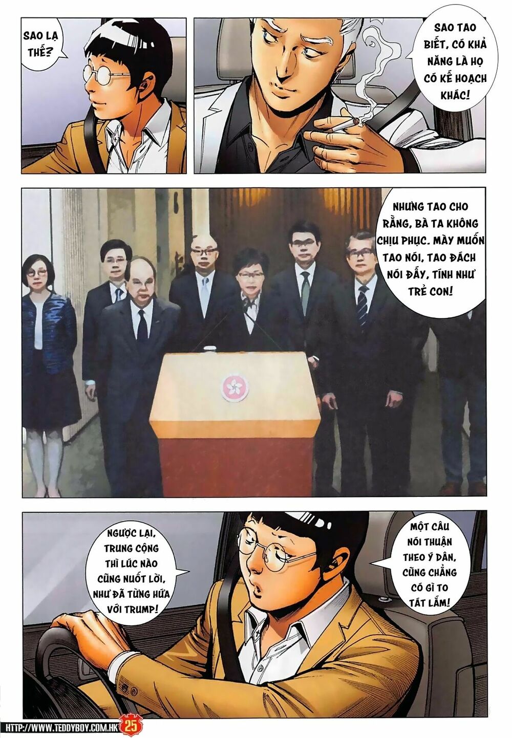 Người Trong Giang Hồ: Chapter 2263: Chính trị Hắc đạo