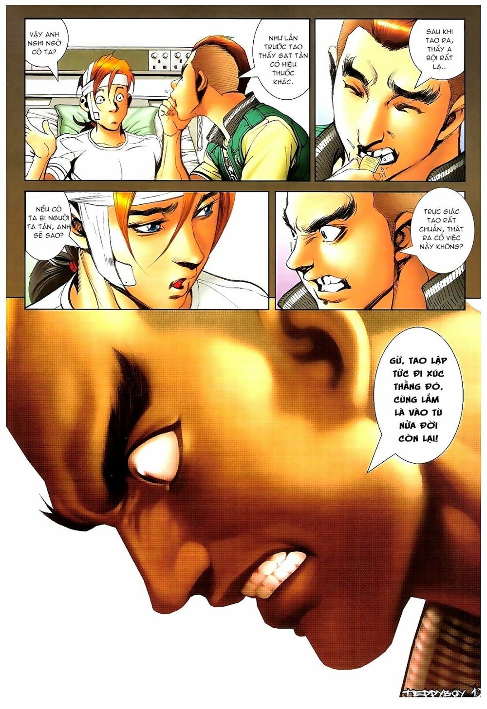 Người Trong Giang Hồ: Chapter 1379: Điền Bân vs Trụ Ca
