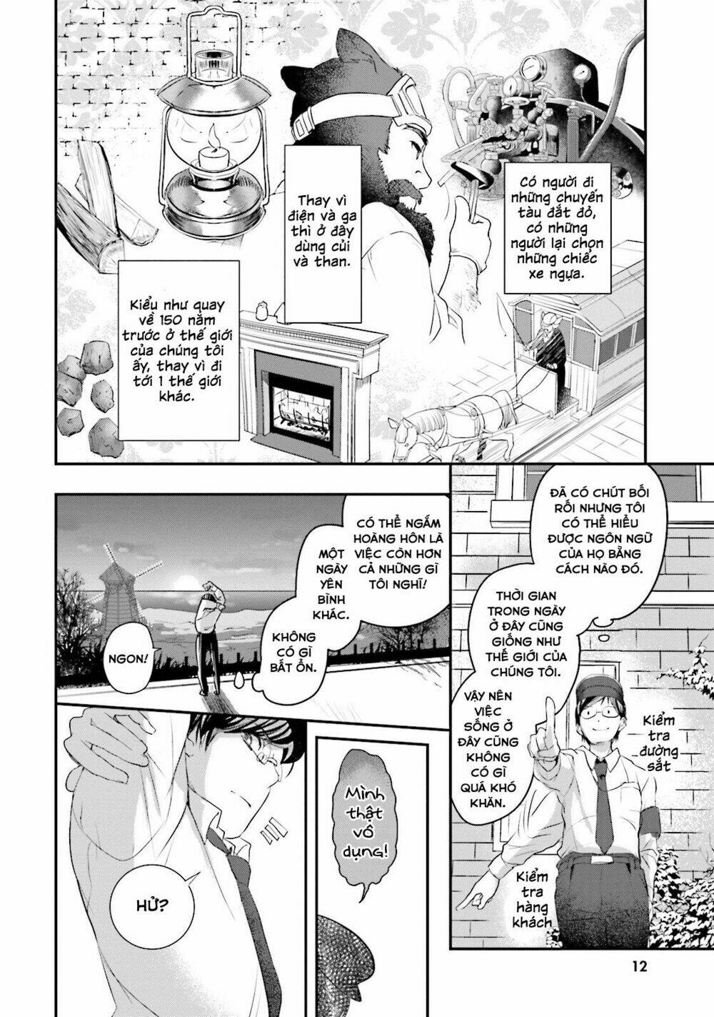 Isekai Ekisha No Kissaten: Chapter 1