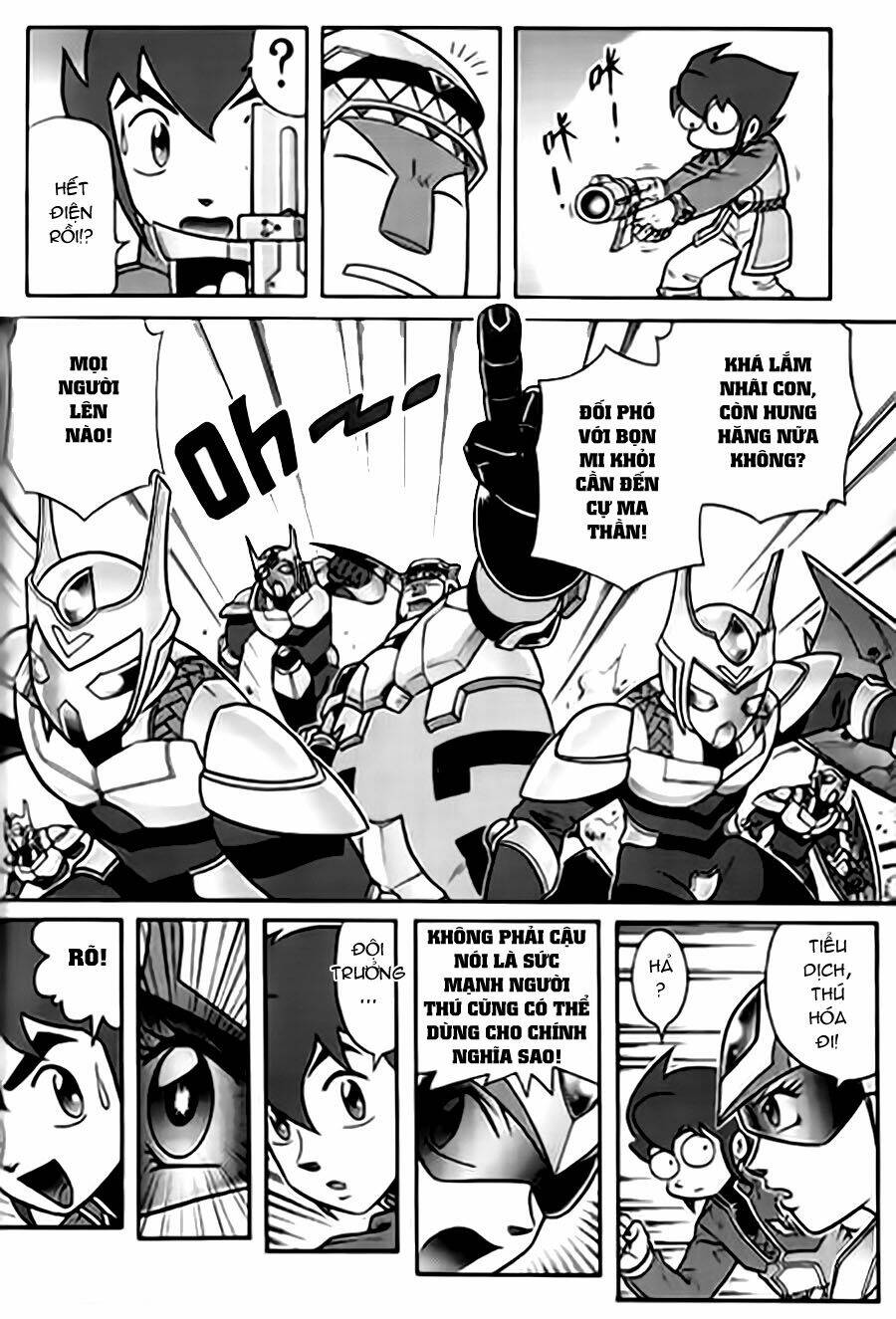 Hiệp Sĩ Giấy G: Chapter 33