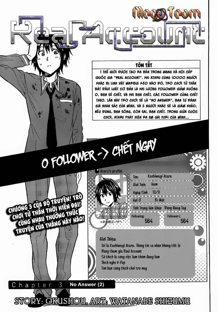 Real Account Ii: Chapter 0.3