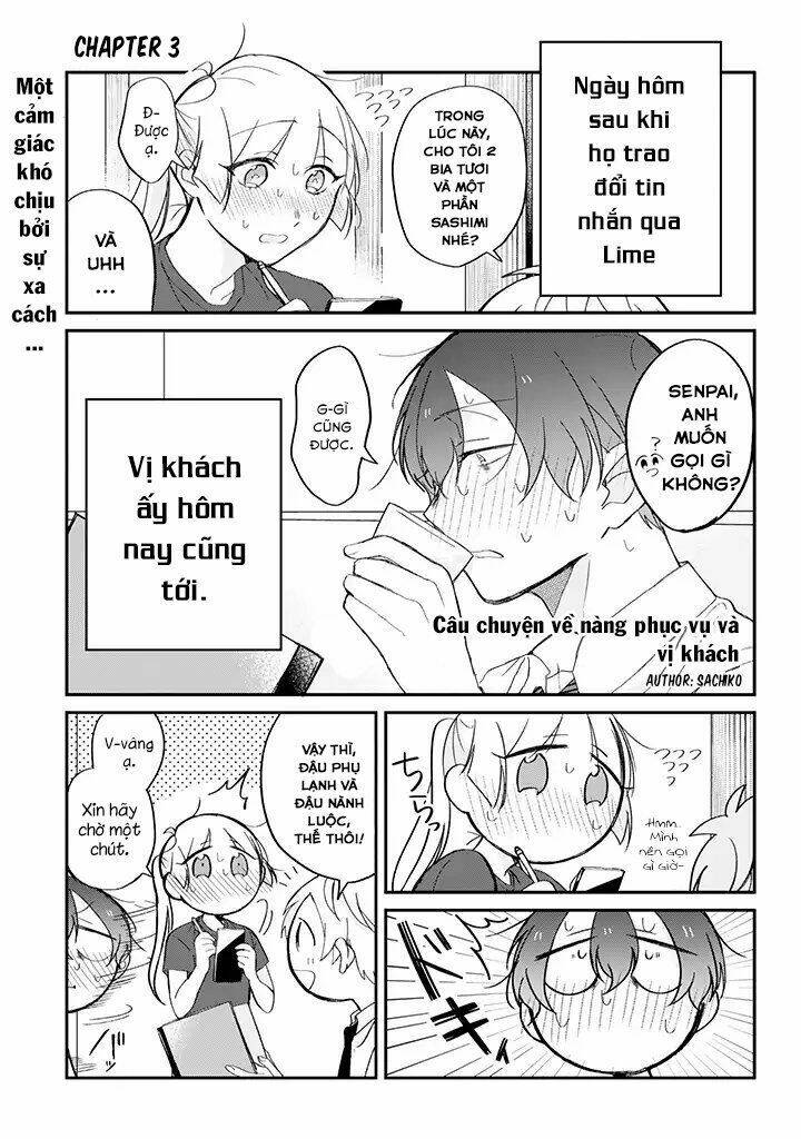 The Story Of A Waitress And Her Customer: Chapter 3