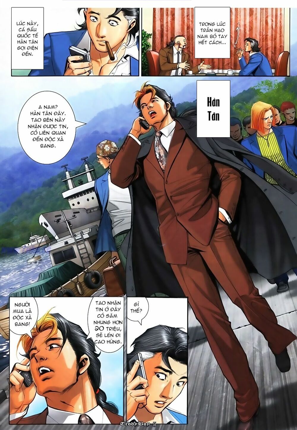 Người Trong Giang Hồ: Chapter 1081: Ép hổ nhảy tường