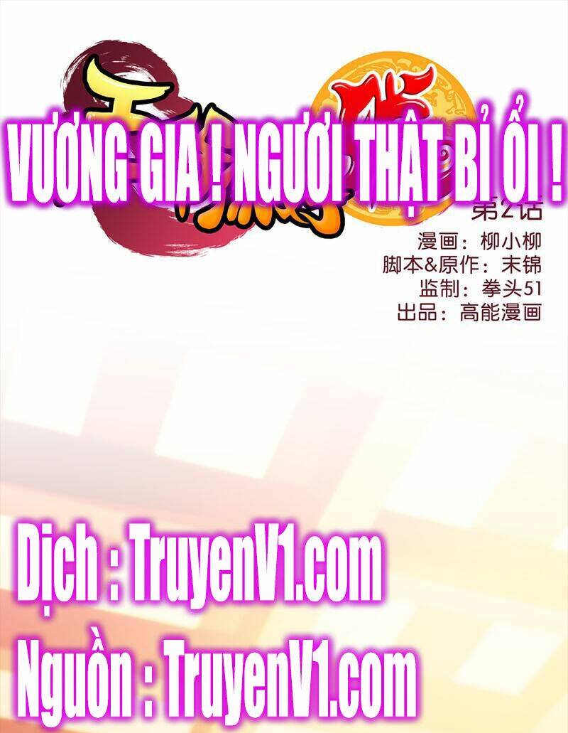 Vương Gia! Ngươi Thật Bỉ Ổi: Chapter 2