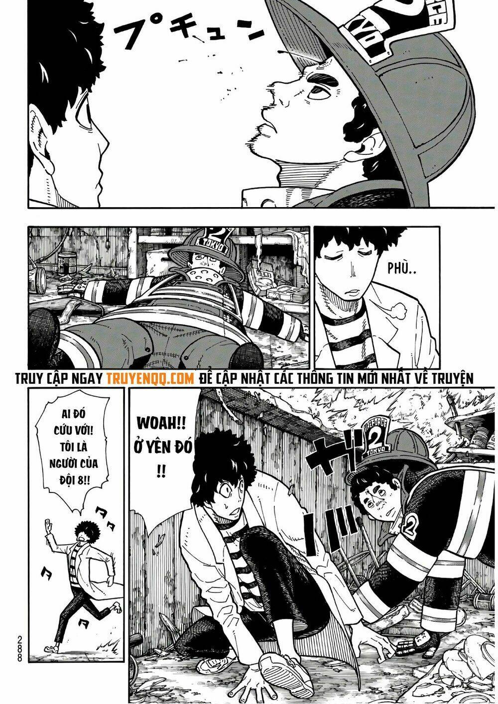 Biệt Đội Lính Cứu Hỏa: Chapter 156
