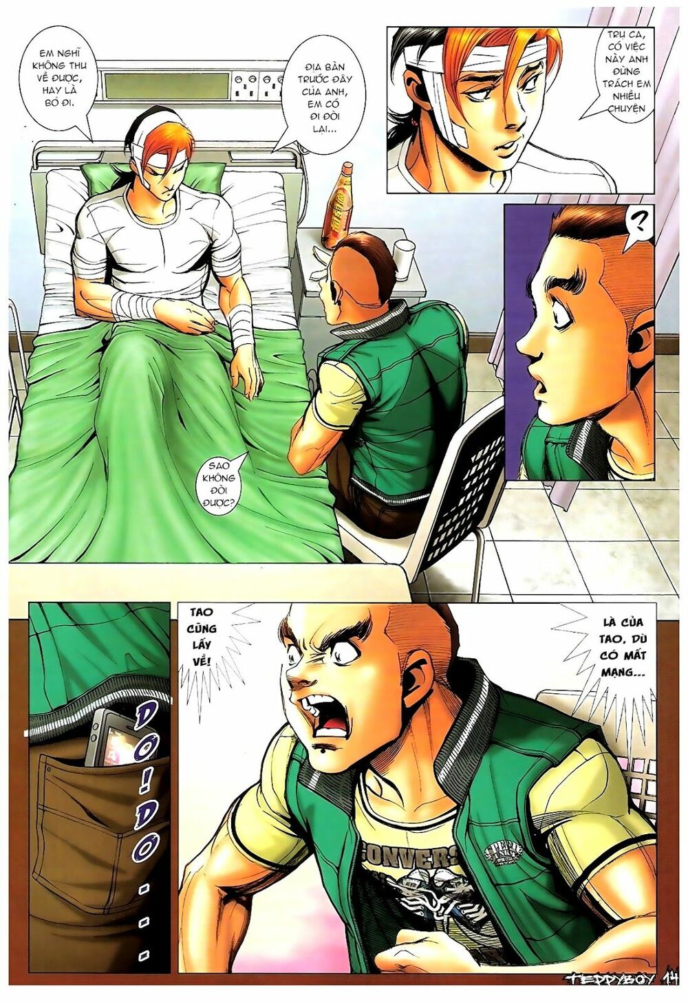 Người Trong Giang Hồ: Chapter 1379: Điền Bân vs Trụ Ca