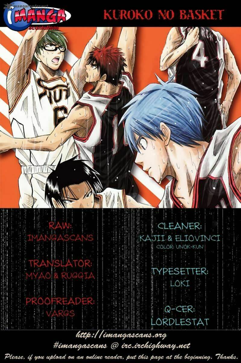 Vua Bóng Rổ Kuroko: Chapter 127