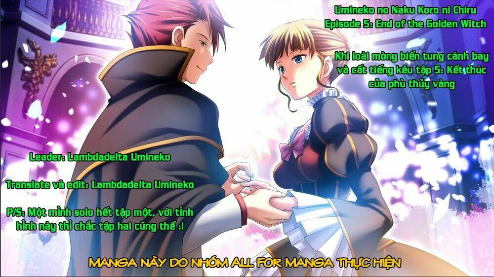 Umineko No Naku Koro Ni Chiru Ep 5: End Of The Golden Witch: Chapter 5