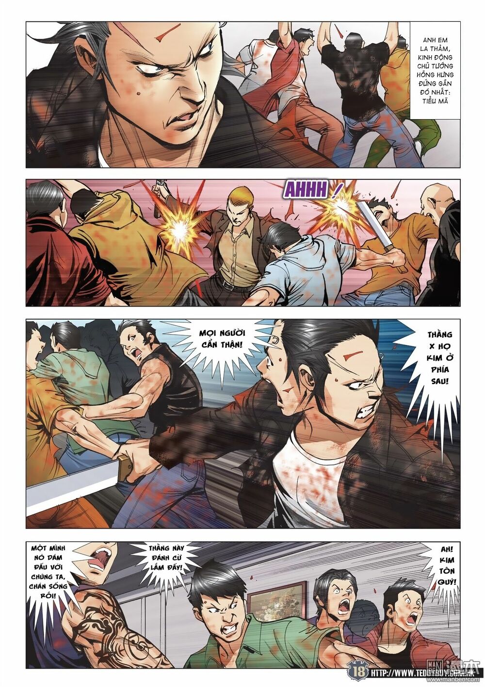 Người Trong Giang Hồ: Chapter 2029: Thua chạy khỏi Đông Anh Bảo