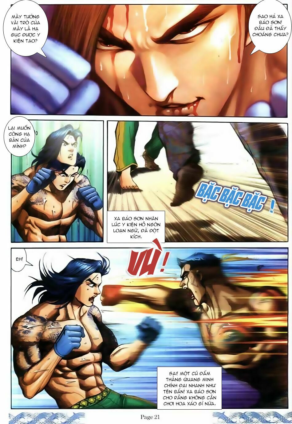 Người Trong Giang Hồ: Chapter 690: Xa Chảy vs Gà Rừng