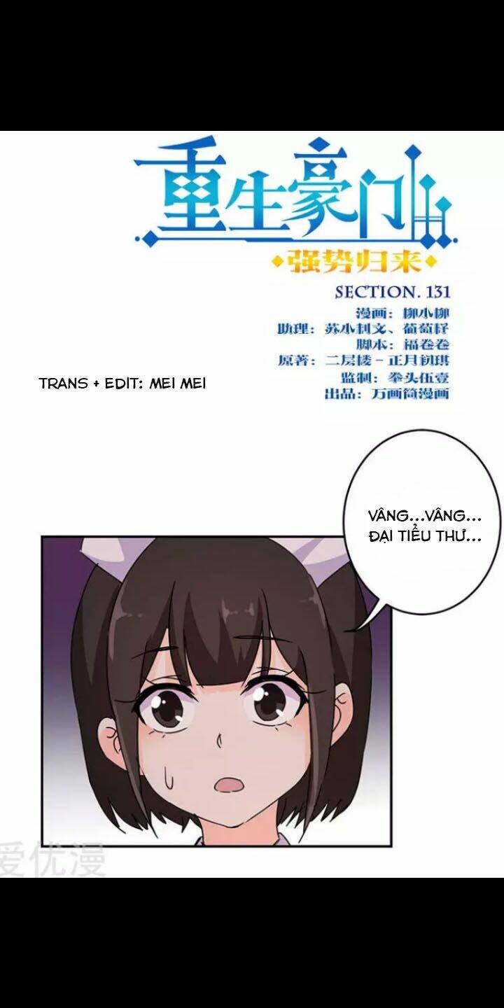Trọng Sinh Chi Hao Môn Cường Thế Quy Lai: Chapter 131