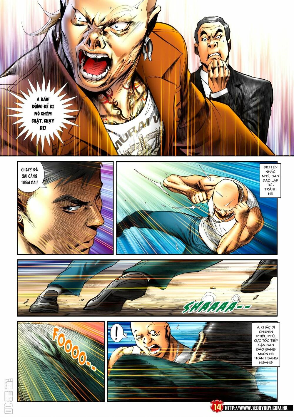 Người Trong Giang Hồ: Chapter 1576: Trần Hạo Nam vs Sơn Đông Hổ