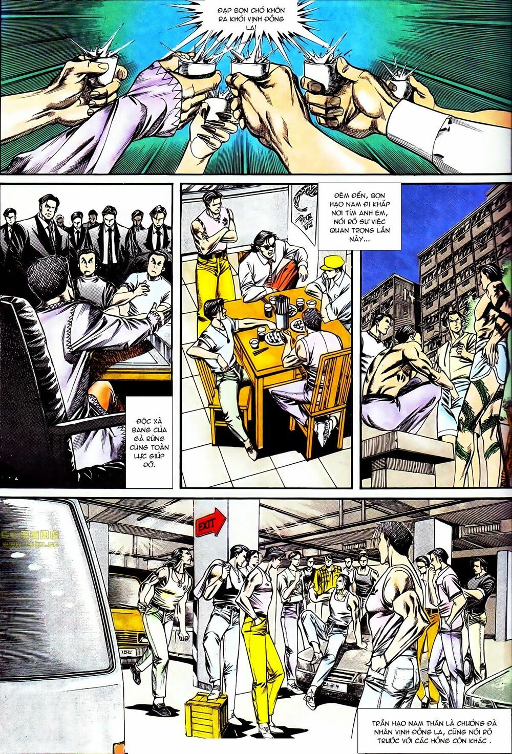 Người Trong Giang Hồ: Chapter 125: Trục xuất Vịnh Đồng La