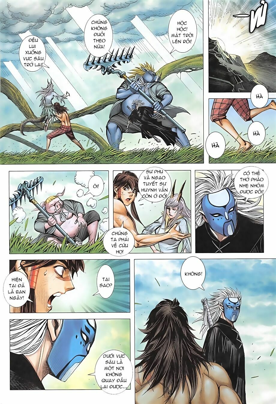 Tây Du: Chapter 69: Nhất Hổ Tiến Kích