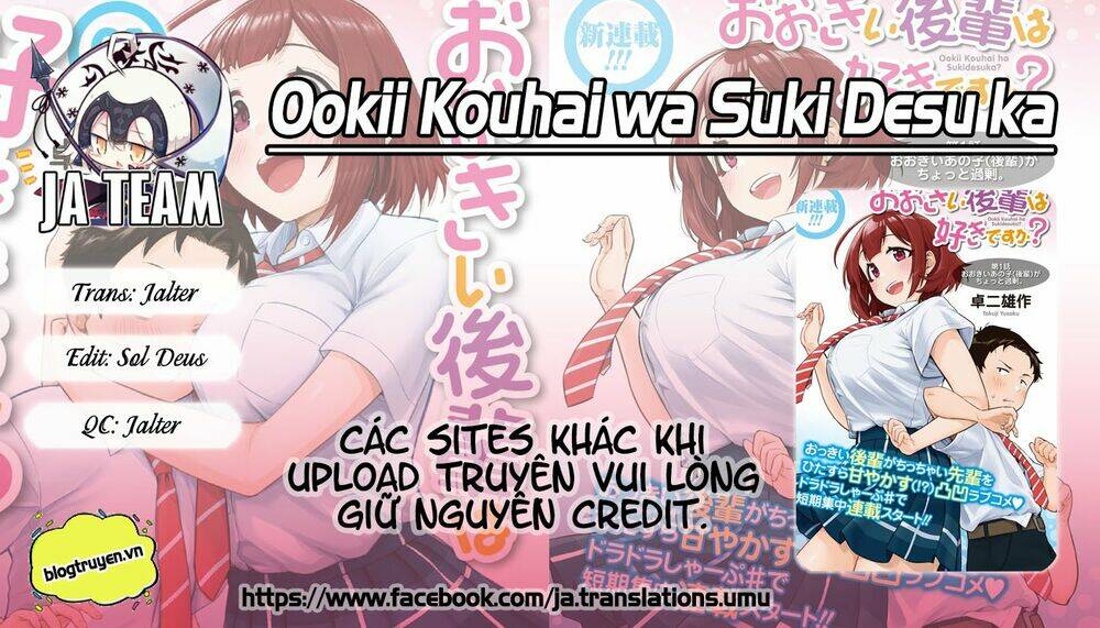 Senpai Có Thích Đàn Em Bb (Big Boobs): Chapter 21