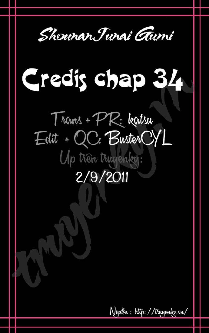 Shonan Junai Gumi: Chapter 34