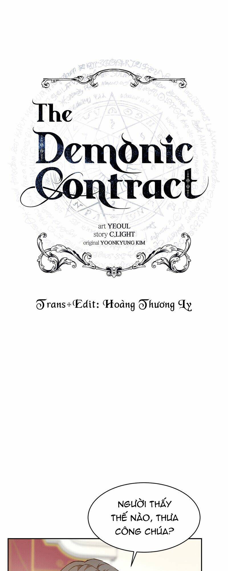 Khế Ước Của Ác Ma: Chapter 6