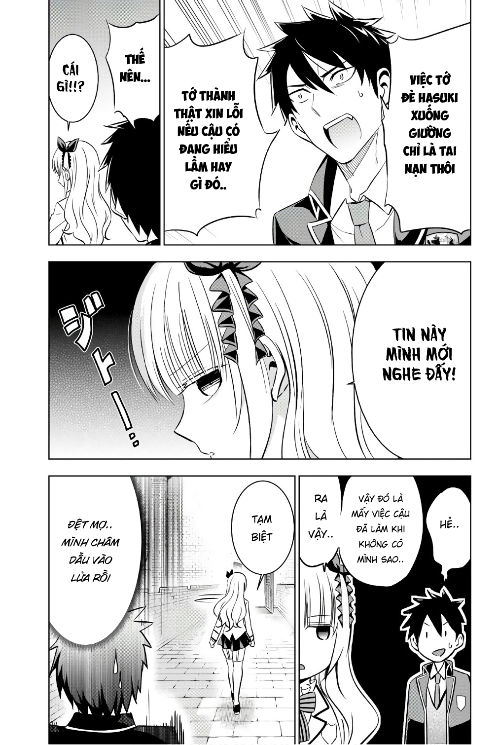 Kushuku Gakkou No Alice: Chapter 47