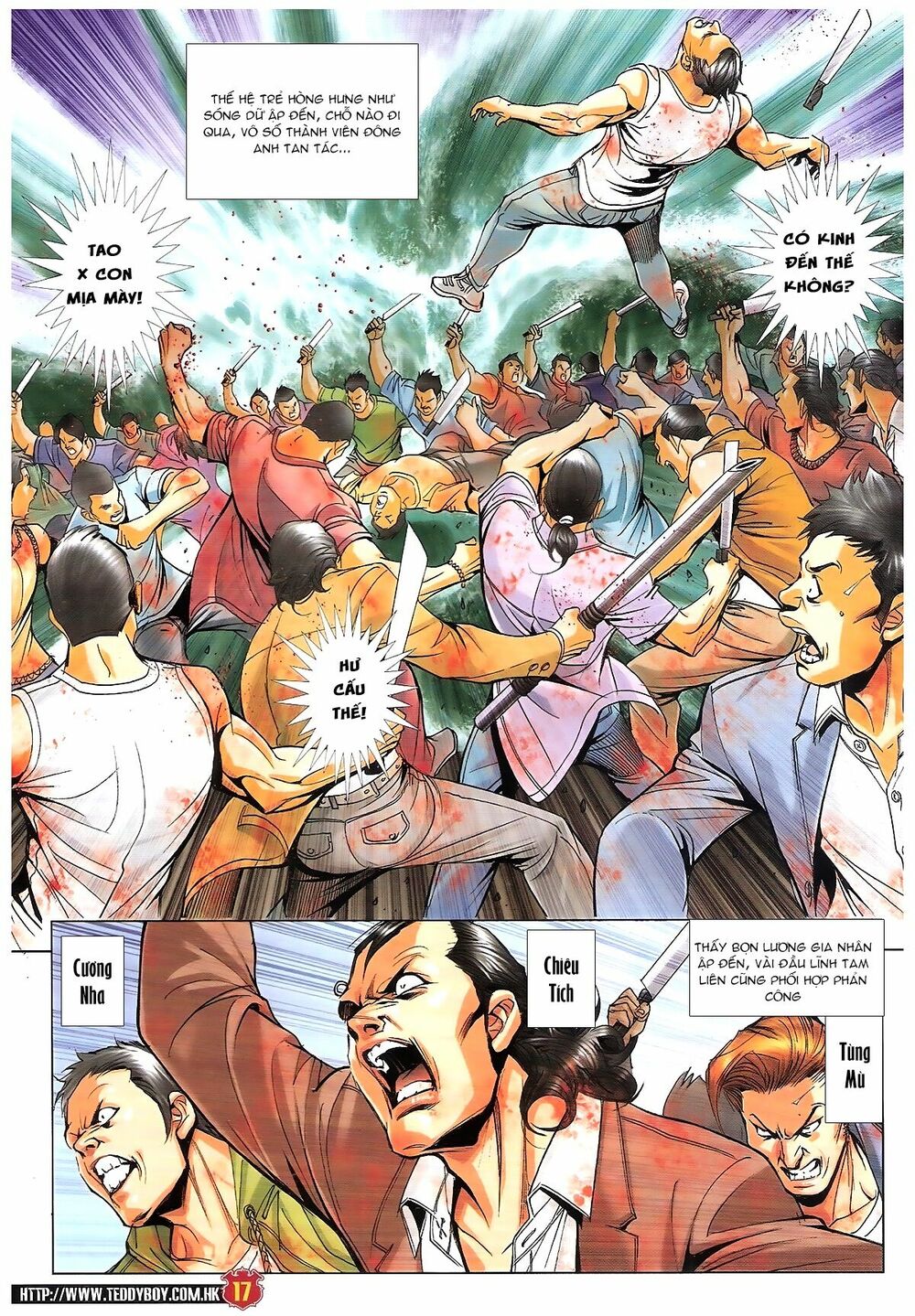 Người Trong Giang Hồ: Chapter 1817: Truy sát Đông Anh