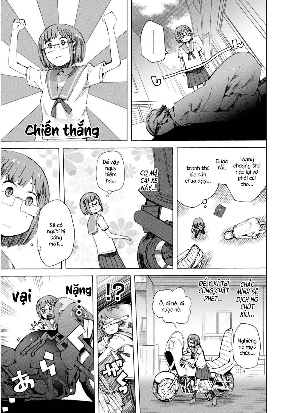 Chio-Chan No Tsuugakuro: Chapter 3