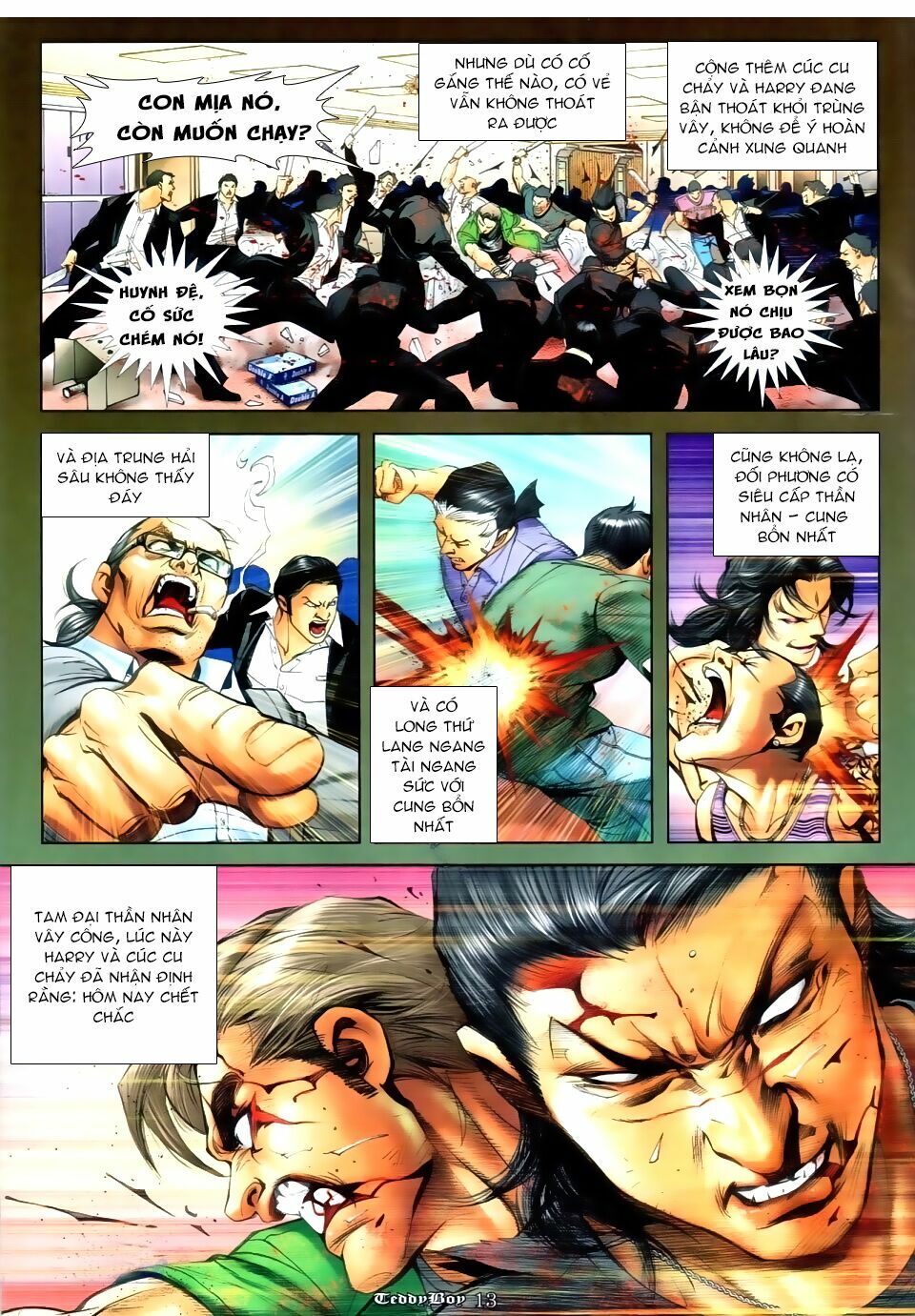 Người Trong Giang Hồ: Chapter 1110: Tử chiến
