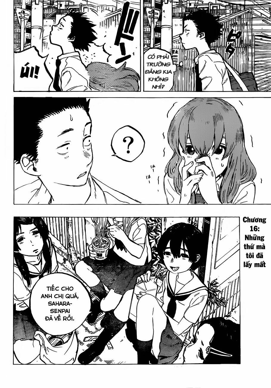 Koe No Katachi: Chapter 16