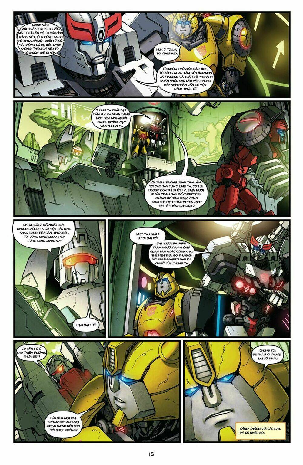 The Transformers: Robots In Disguise: Chapter 1