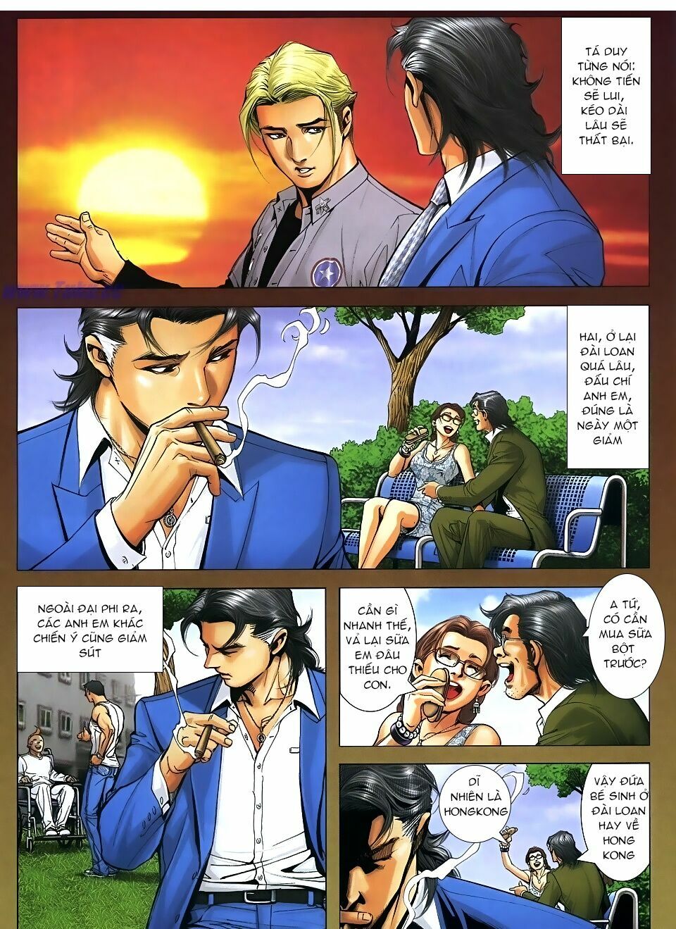 Người Trong Giang Hồ: Chapter 1106: Tấn công Trung tâm Sơn Hà