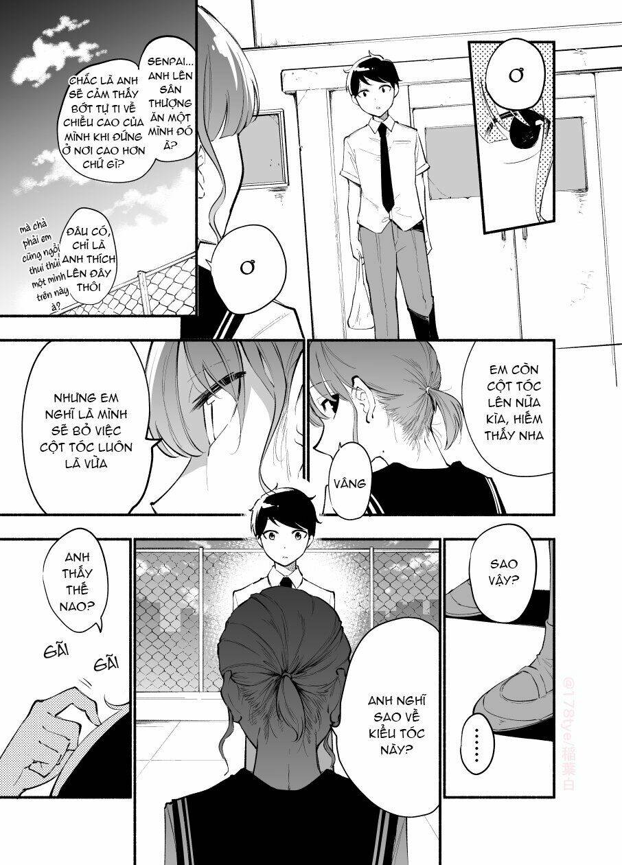 Koushinchou No Kouhai (♀) To Teishinchou No Senpai (♂) Ga Renai Ni Hatten Suru Made: Chapter 18