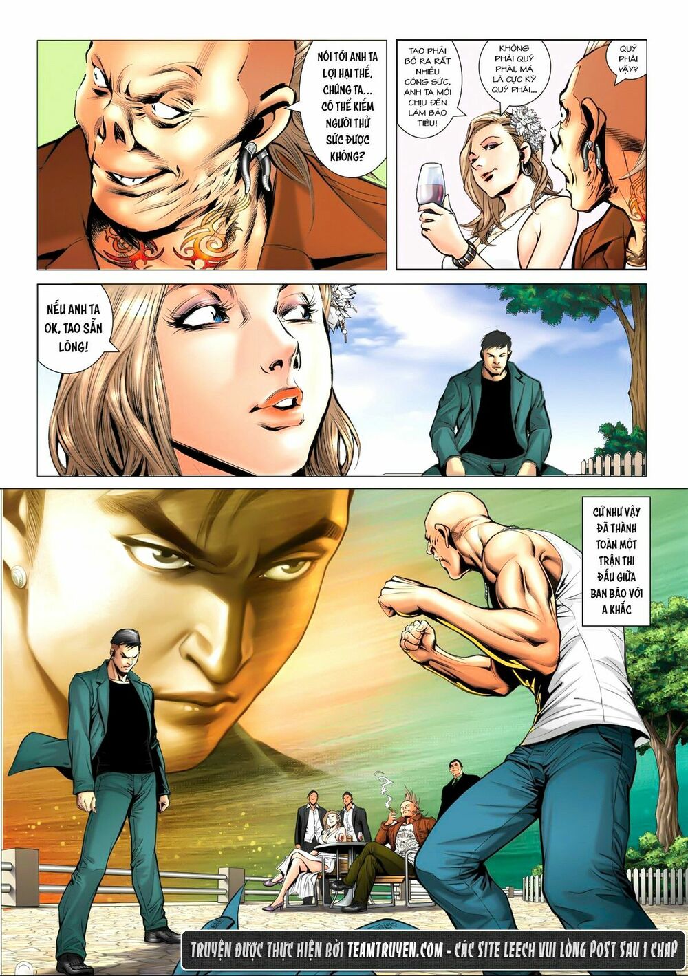 Người Trong Giang Hồ: Chapter 1576: Trần Hạo Nam vs Sơn Đông Hổ
