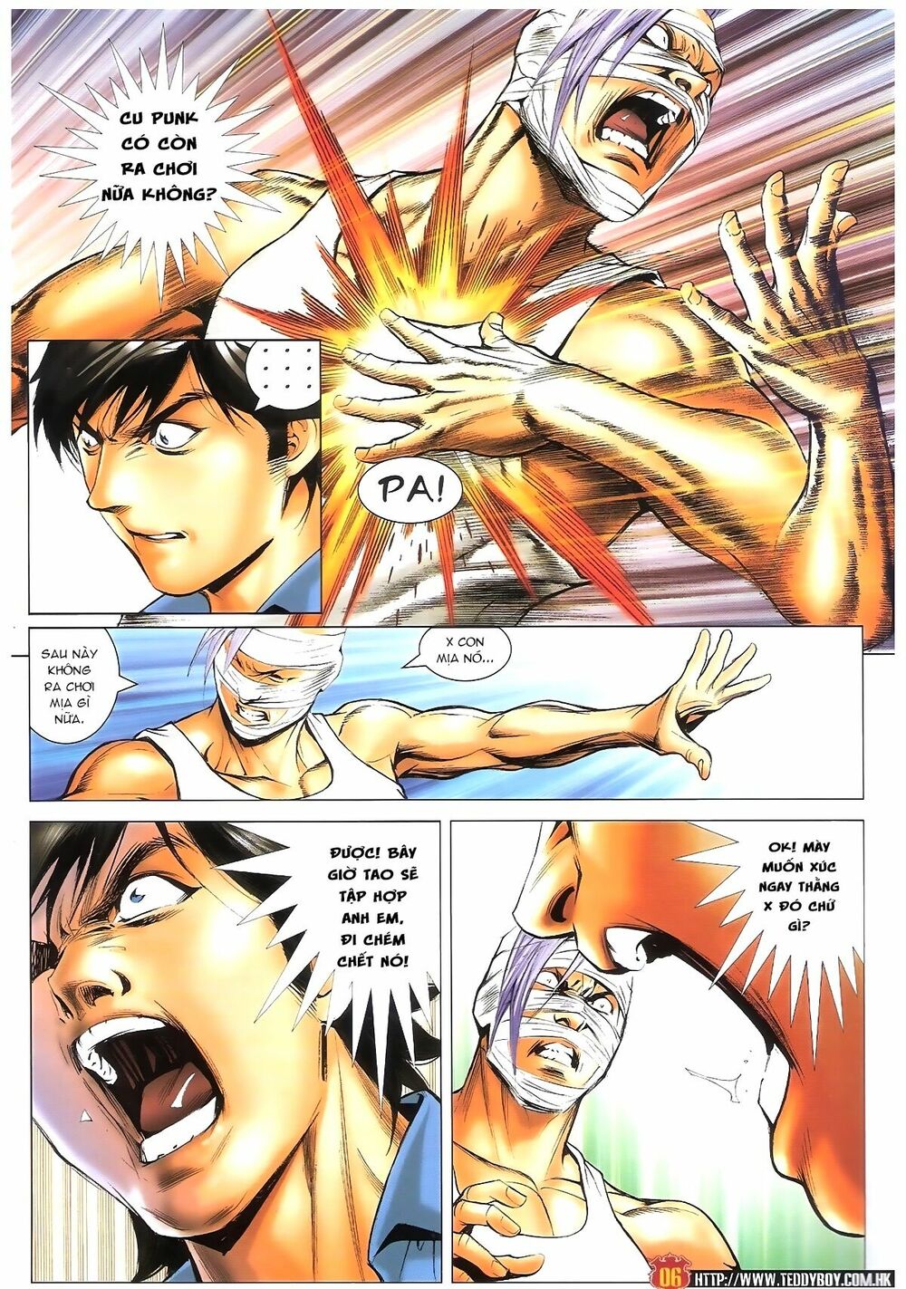 Người Trong Giang Hồ: Chapter 1597: Máu Nhuộm Quyền Đầu Bar