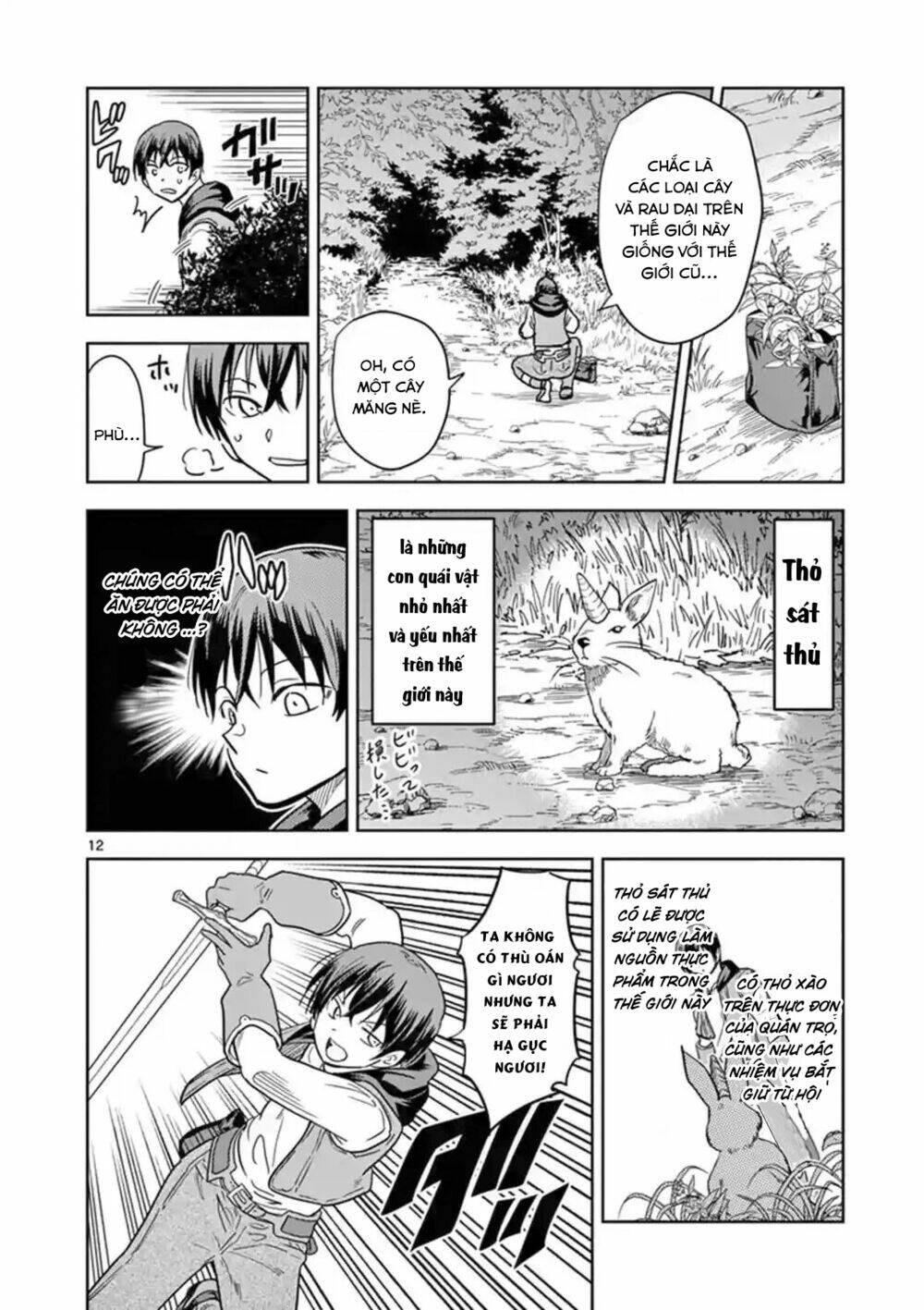 Chuyển Sinh Cùng Bà Chị Đấm Phát Chết Luôn: Chapter 4