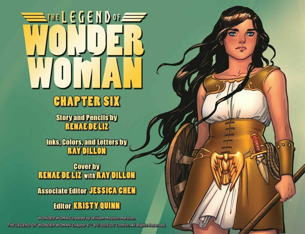 The Legend Of Wonder Woman: Chapter 6