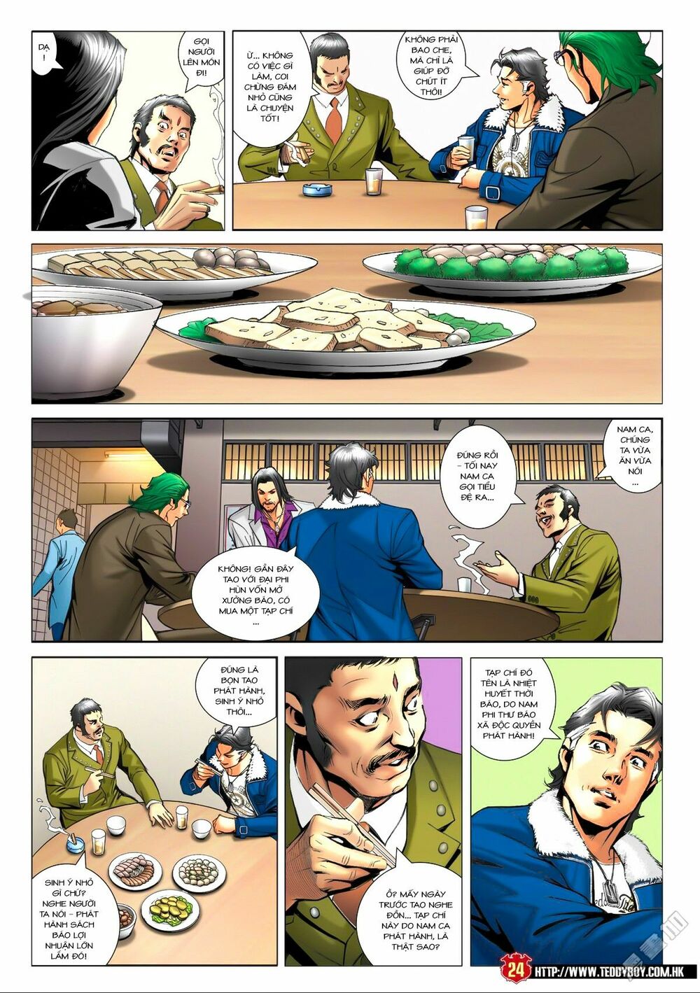 Người Trong Giang Hồ: Chapter 1576: Trần Hạo Nam vs Sơn Đông Hổ