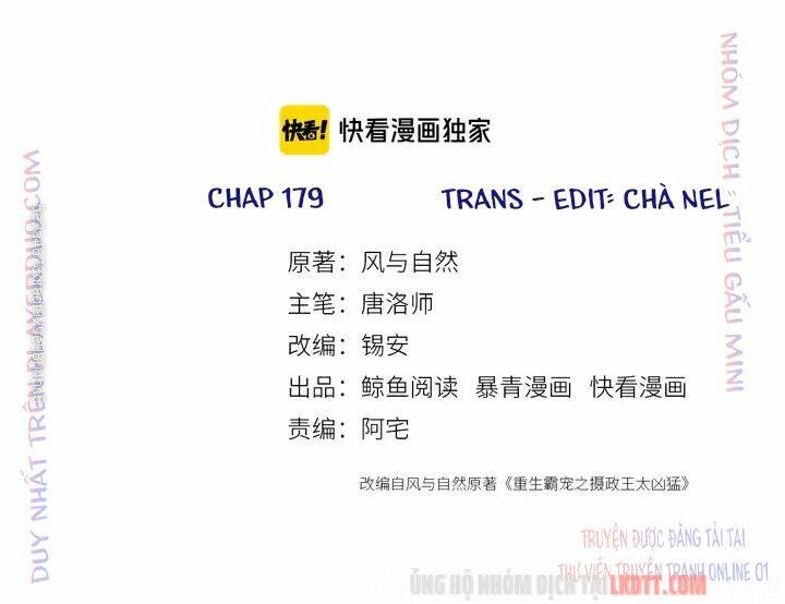 Trọng Sinh Bá Sủng Nhiếp Chính Vương Quá Mạnh Mẽ: Chapter 179