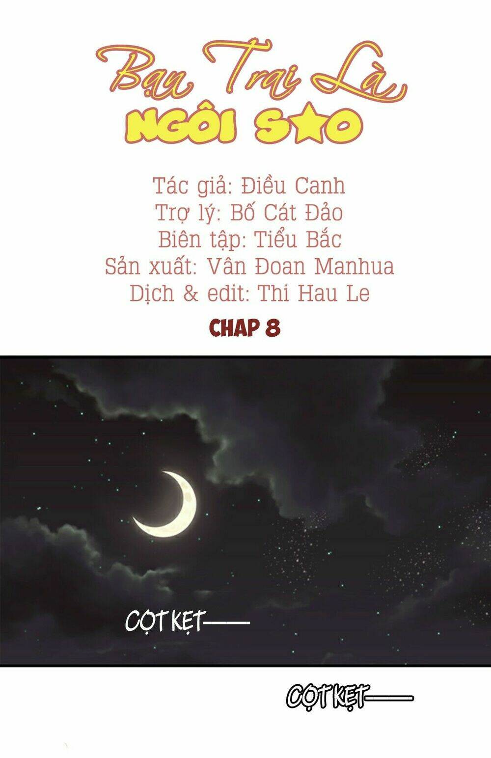 Bạn Trai Là Ngôi Sao: Chapter 8