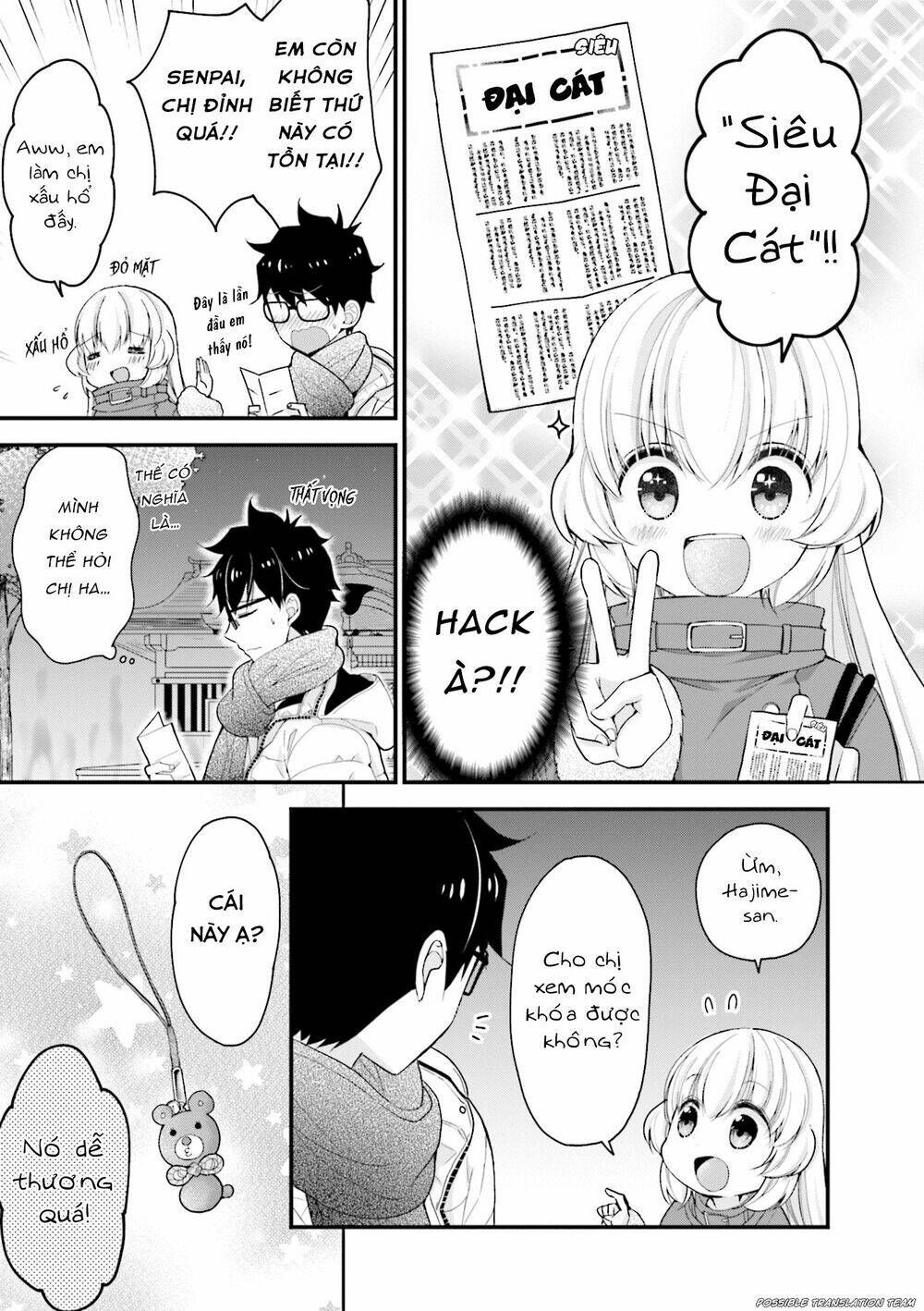 Senpai Kiêm Bạn Gái Nhỏ Nhắn Của Tôi Rất Dễ Thương: Chapter 10