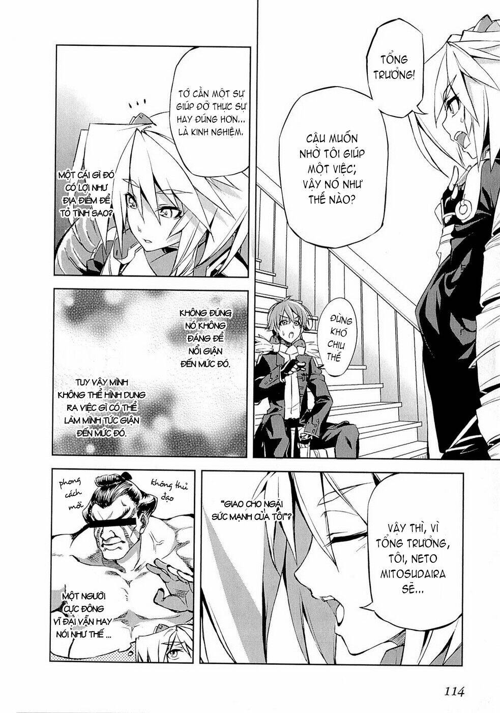 Kyoukai Senjou No Horizon: Chapter 4