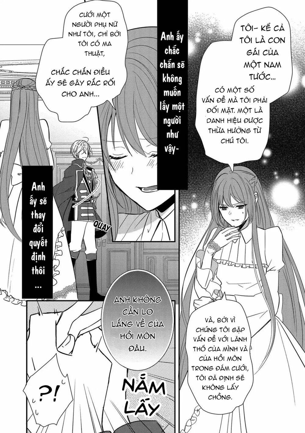 Đế Chế Hi Vọng Được Đính Hôn Với Nữ Quan: Chapter 2
