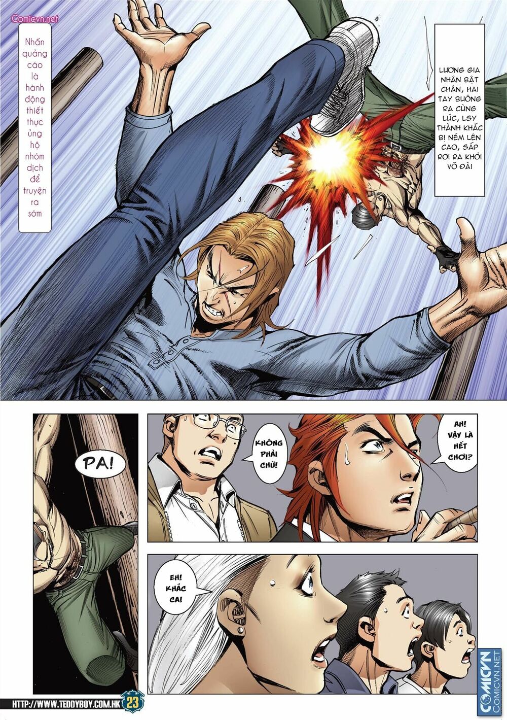Người Trong Giang Hồ: Chapter 2136: Lý Thành Khắc vs Lương Gia Nhân 2