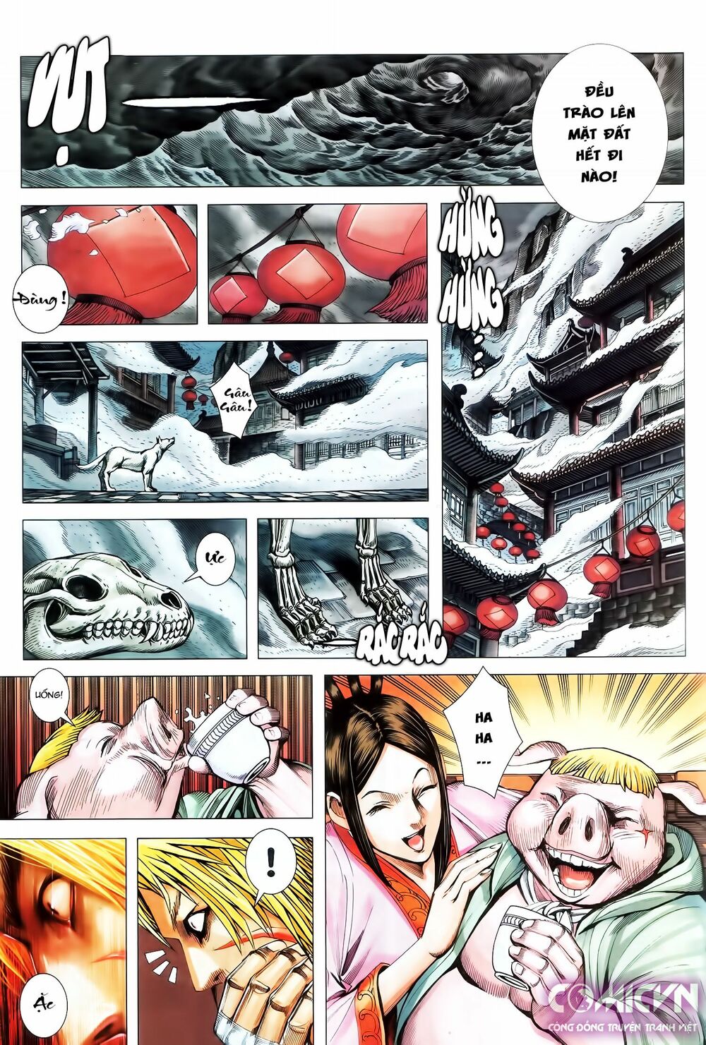 Tây Du: Chapter 117: Hoàng Tuyền Địa Hạ - Bạch Cốt Thành Tai