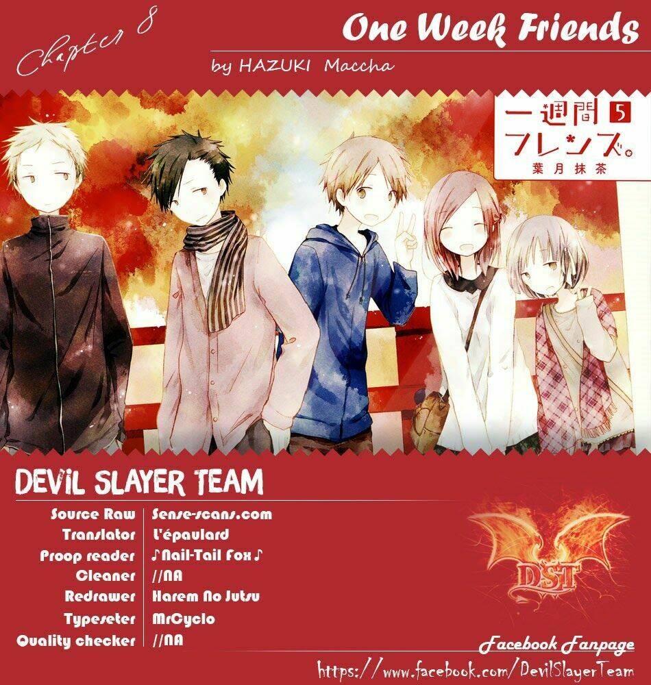 One Week Friends Dst: Chapter 8